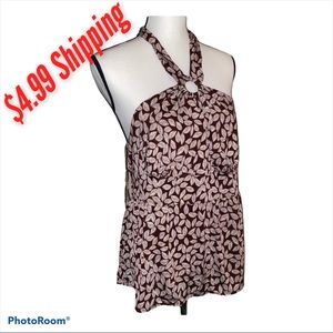 OSCAR DE LA RENTA Co. Halter Top